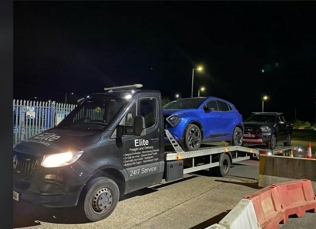Standard open car transport